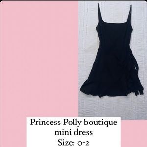 Black cocktail dress